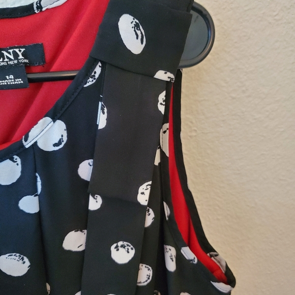 Pokidot dress black white - Picture 3 of 5